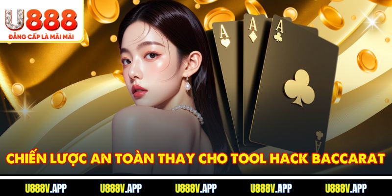 Chiến lược an toàn thay cho tool hack baccarat