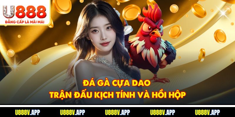 Đá Gà Cựa Dao - Trận Đấu Kịch Tính Và Hồi Hộp