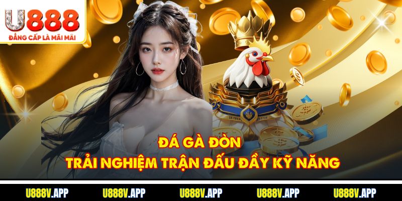 Đá Gà Đòn - Trải Nghiệm Trận Đấu Đầy Kỹ Năng