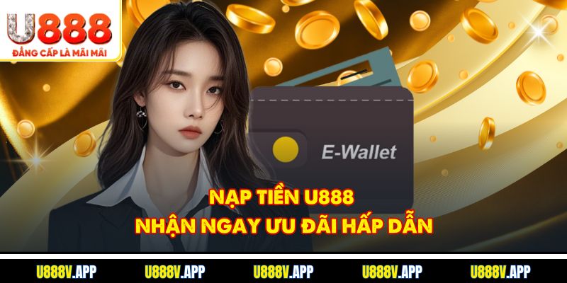 Nạp tiền U888 – nhận ngay ưu đãi hấp dẫn