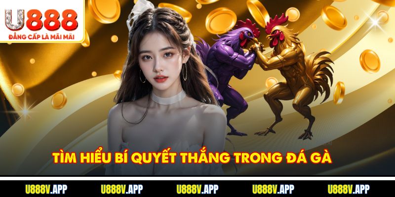 Tìm hiểu bí quyết thắng trong đá gà